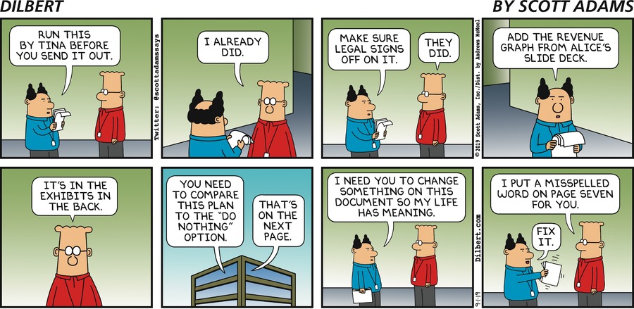 Dilbert Cartoon